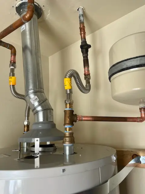 Water heater installation and plumbing repair in Shawnee Village
